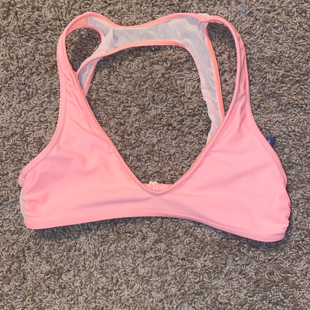 Aerie Peach Bikini Top